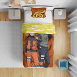 Naruto Shippuden - Naruto en Kakashi Microvezel Beddengoed Set (140x200cm + 63x63cm)