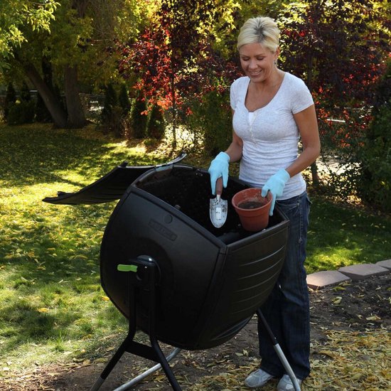 Lifetime® Compostbak 189 liter LK05000 - Composteertrommel Draaibaar