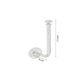 Scrunchie Houders - 2 Stuks - Zelfklevend - Muurhouder - 11 cm x 5 cm - Transparant - Haarelastiekjes houder - Elastiekjes houder - Sieradenhouder - Armband Houder - Sieraden Display - Sieraden Houder
