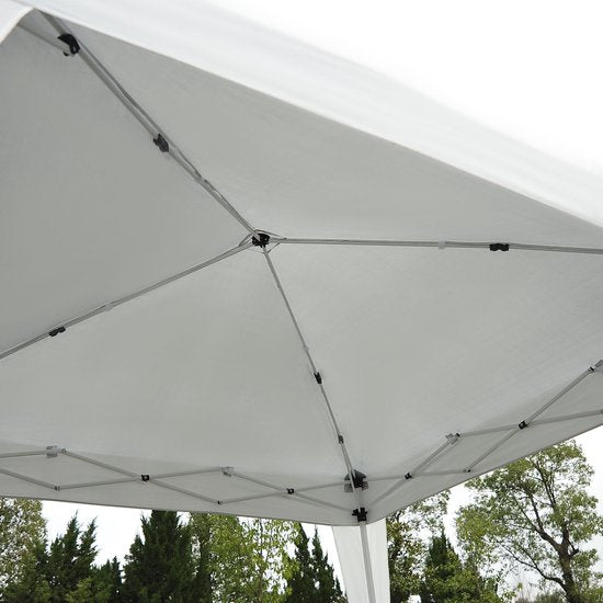 4goodz Inklapbare Partytent 240x240 cm voor Tuin en Feest - 840-159WT - Wit