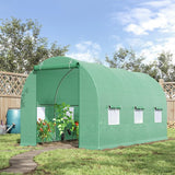 4goodz Tunnelserre Foliekas met Gaasplastic 445xx190 cm