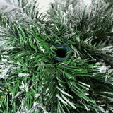 Kunstkerstboom Smal met Sneeuw - 180 cm - Ø74 cm