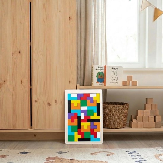 - Tangram - Houten speelgoed - 3 - Educatief - Vanaf 3 Jaar
