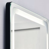 4goodz 2-in-1 staande passpiegel met LED-licht, vrijstaand, aluminium, verstelbaar licht