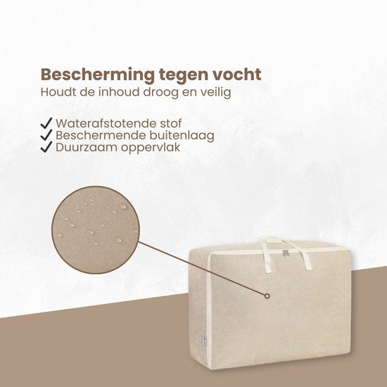 Opbergzak XXL Dekbed - 70 50 30 - Opbergtas voor Dekbed en Kleding - Kledingzak XXL