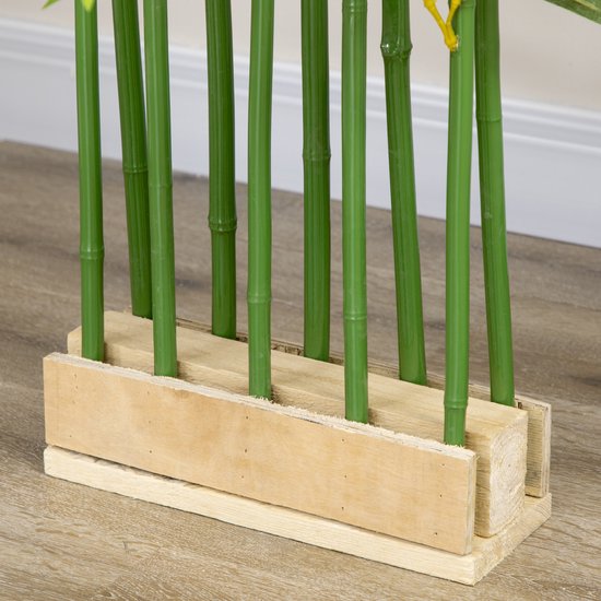 Kunstplant Bamboe Roomdivider 180 cm Hoog - Groen