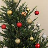Kunstkerstboom van Noorse spar met metalen voet - 1046 takpunten - 180 cm - Ø157 cm Breed