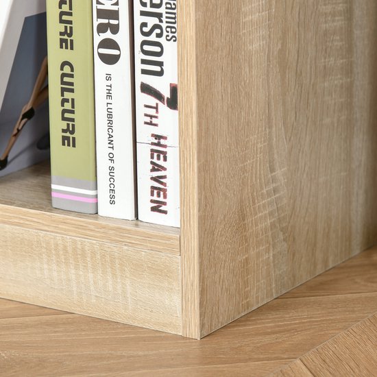 4goodz Boekenkast 8 Vakken 30x 97,5x100 cm - Eikenlook