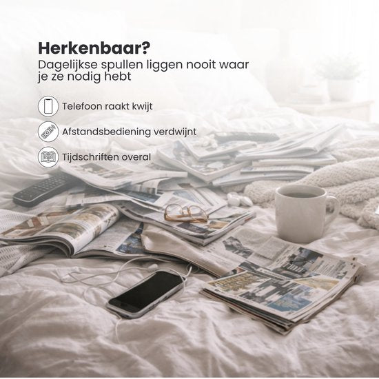 Bedside Pocket - Vilten Opbergzak voor Bed of Bank - Bedorganizer