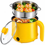 DMG Supply Noodle Pan - Geel - Elektrische Kookpan - Hotpot - Noodle Kom - 1,8 L - Multicooker