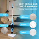 Kymo Stoommop - Stoomreiniger vloer - Stoomdweil - Vloerreiniger - Elektrische Dweil