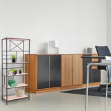 4livingz Napoli Recht - Stevig industrieel Wandrek 173x74x70 cm
