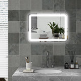 4goodz Badkamerspiegel 50x70 cm LED met Touchbediening 3 Lichtniveaus