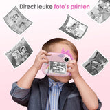 Vesfy Kindercamera met printer - 1080P HD - 32GB - USB Oplaadbaar - 3 tot 14 jaar