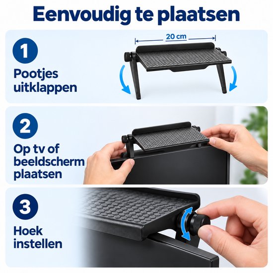 Beeldschermtafel - 2 stuks