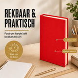 Rekbare boekenkaft - A4 - 21x29,7 - 3 stuks