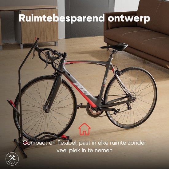 4toolz Universeel Display Fietsenrek Deluxe - fiets standaard - zwart