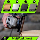 Rodopi® 100x Korrel Schuurpapier 115 - zonder perforatie Excentrisch Schuurmachine