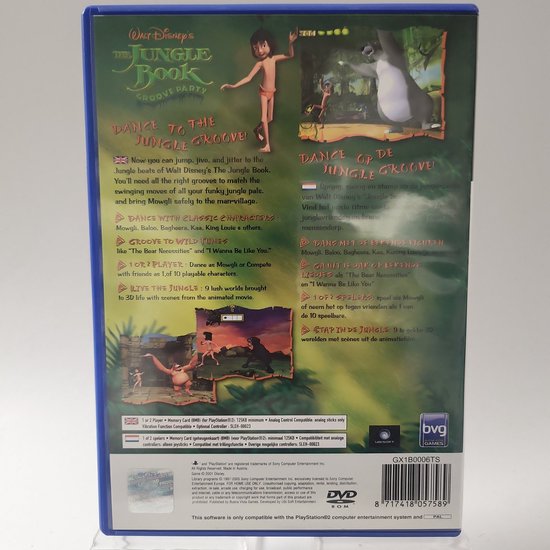 Walt Disney Jungle Book Groove Party -PS2