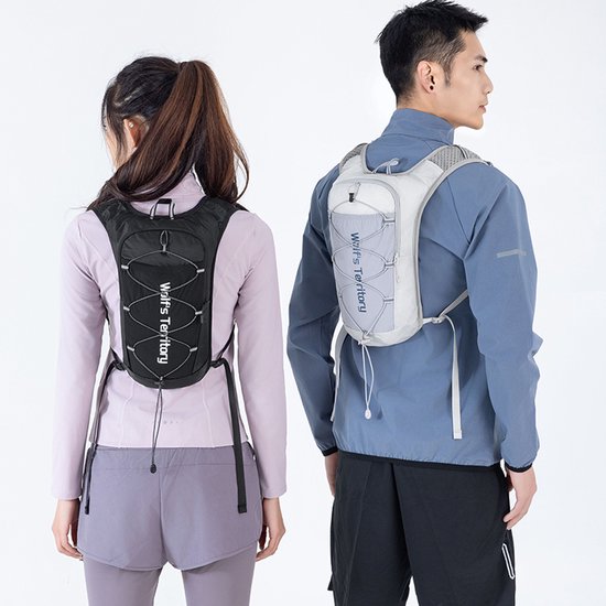 Hardlooprugzak 10L – Lichtgewicht Hydratatievest voor Hardlopen & Trailrunning – Ademend Running Vest met Opbergvakken en Reflectie