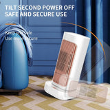 Heater - verwarming - ventilatorkachel - heaters elektrisch voor binnen - luchtverwarmer - Mini Airconditioner Ventilator Draagbare Ruimteverwarming En Koeling 1300W