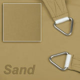 HanSe® Schaduwdoek Driehoek Gelijkbenig Waterafstotend 3,5x3,5x4,95 m