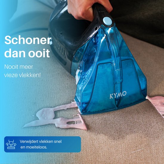 KYMO Vlekkenreiniger - Reinigingsmachine - Waterstofzuiger - Meubelreiniger - Bank reiniger