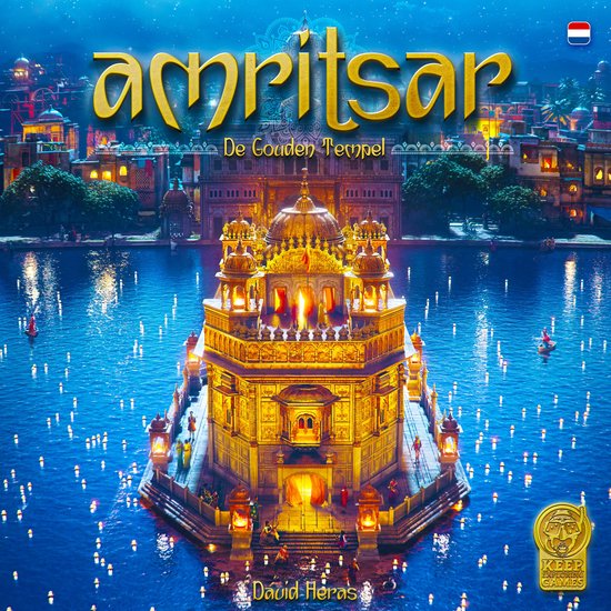 Amritsar bordspel KEG + metalen munten