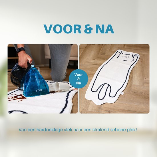KYMO Vlekkenreiniger - Reinigingsmachine - Waterstofzuiger - Meubelreiniger - Bank reiniger