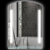Badkamerspiegel 50x70 cm met Verlichting en Planchet