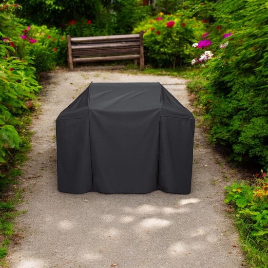 BBQ Hoes - 150 x 100 x 125 cm - Universeel - Barbecue Hoes Waterafstotend - BBQ Accessoires - Beschermhoes met Trekkoord - Gasbarbecue Accessoires