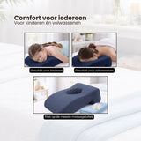 Gezichtskussen voor Massage - Blauw - Massage Kussen - Massagekussen voor Kind en Volwassenen - Hoofdsteun Massagetafel