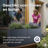 4gardenz® Plantenbak Metaal voor Buiten met Verhoogde Bodem