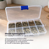 Sieraden Maken Starter Set - DIY Zelf Sieraden Maken Starter Set - Oorbellen - Ketting Hanger - Bedel Armbanden - Resin - Juwelen Start Pakket - Koper