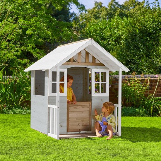Zwerkules Valli Kinderspeelhuis voor in de tuin 137x121x140 cm