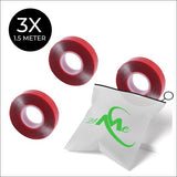 24ME® 4.5 Meter Dubbelzijdig Montagetape - Incl. Bewaar Etui - Sterke Hechting - Transparant - Nano tape