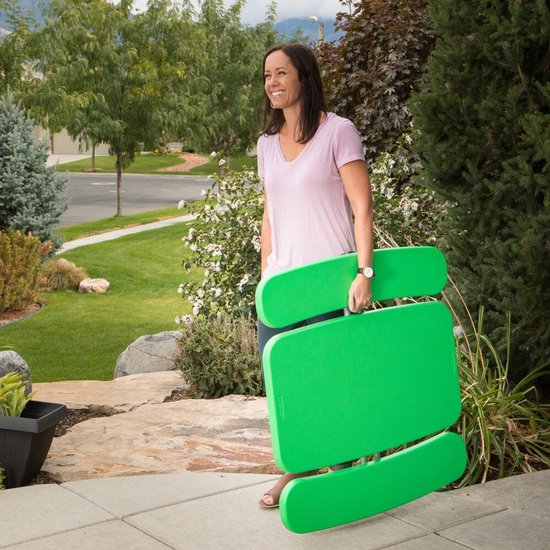 Lifetime® Kindertafel Opvouwbaar - Picknickset voor binnen en buiten - Groen