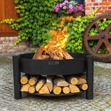 CookKing - Vuurschaal Ø - Vuurschaal BBQ - Staal - Zwart