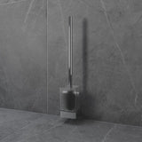 Luzzo® Piazzo Messing Toiletborstel met wand houder - chroom