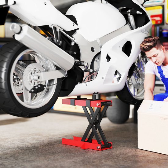 Scooterlift Verstelbare Hoogte 500 kg Capaciteit - 9,5-40 cm 45 x 15 x 9,5-40 cm