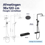 Luzzo® Regendouche met