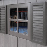 Lifetime - LG60351 - Tuinhuis - Tuinschuur - 241 x 243 x 610 cm