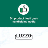 Luzzo® New York Push Afvalscheidingsprullenbak 18 ltr 2 bakken