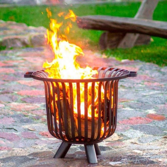 CookKing Vuurkorf - Zwart - Vuurkorf voor - Voor