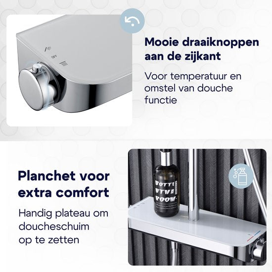 Luzzo® Regendouche met