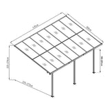 Westmann - SI06106W - Terrasoverkapping Bruce 435