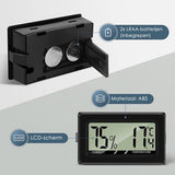 Mini Thermometer met Hygrometer - Incl - Hygrometer binnen - Thermometer binnen