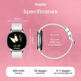Maoo Ventura - Premium AMOLED Smartwatch Dames