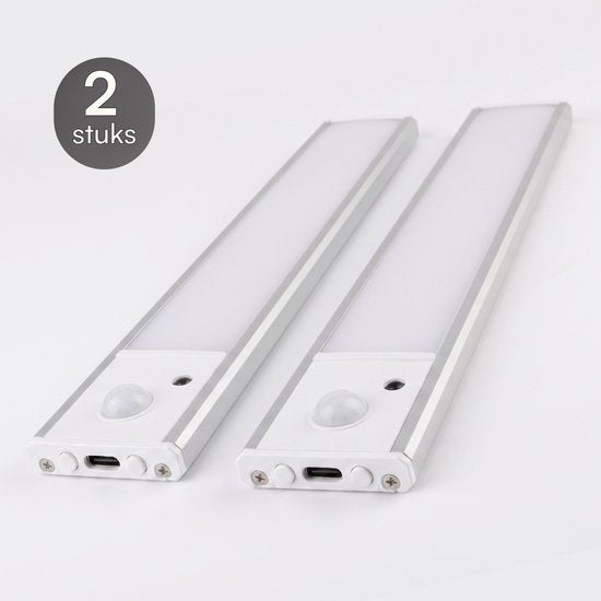 Fidali LED Kastverlichting met Bewegingssensor - Trapverlichting - USB-C Oplaadbaar - 2