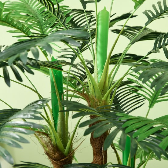 4goodz Kunstplant Plant Kunstpalm, 100 cm met 27 Takken